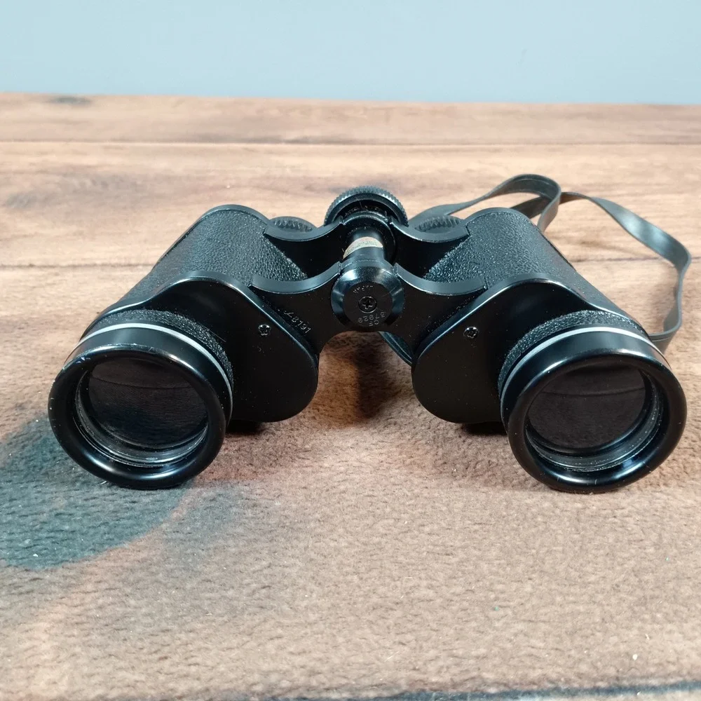 Vintage Sears 7x35mm Wide Angle Binoculars Model 6230 Coated Optics Japan Case